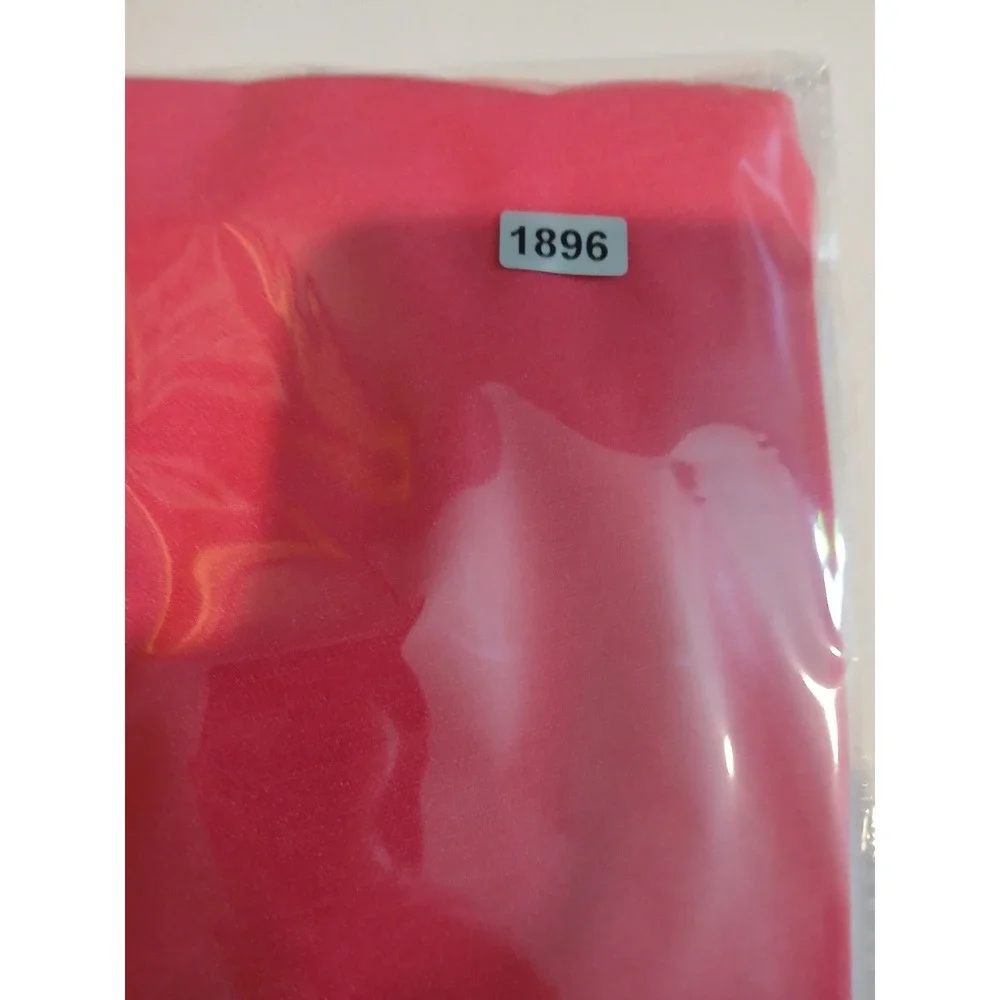 New Coral Pink Wrap Front Ruched Mini Dress XL Sleeveless Spaghetti Strap - Picture 12 of 12